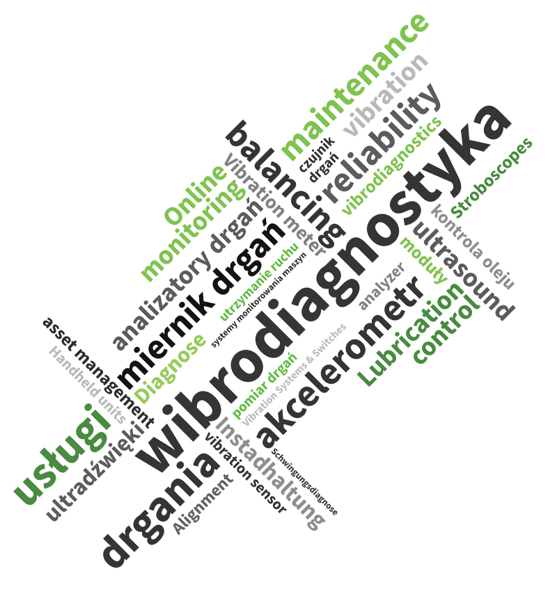 hasła wibracje, wibrodiagnostyka, maintenance, usługi, drgania, akcelerometr, kontrola oleju, vibrodiagnostics, analizatory drgań, mierniki drgań, asset management, instadhaltung